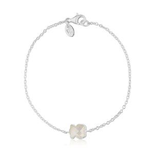 Tous Silver TOUS Color Bracelet with faceted mother-of-pearl